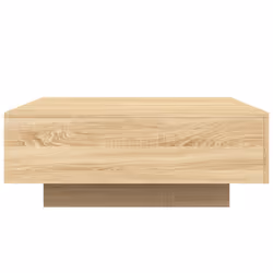 vidaXL Coffee Table Hallway Accent Side Table Sofa End Table Engineered Wood - sonoma oak, 80 x 80 x 31 cm - Additional view 5
