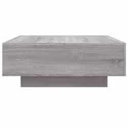 vidaXL Coffee Table Hallway Accent Side Table Sofa End Table Engineered Wood - grey sonoma, 80 x 80 x 31 cm - Additional view 4