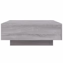 vidaXL Coffee Table Hallway Accent Side Table Sofa End Table Engineered Wood - grey sonoma, 80 x 80 x 31 cm - Additional view 5