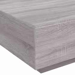 vidaXL Coffee Table Hallway Accent Side Table Sofa End Table Engineered Wood - grey sonoma, 80 x 80 x 31 cm - Additional view 7