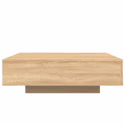 vidaXL Coffee Table Hallway Accent Side Table Sofa End Table Engineered Wood - sonoma oak, 100 x 100 x 31 cm - Additional view 5