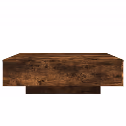 vidaXL Coffee Table Hallway Accent Side Table Sofa End Table Engineered Wood - smoked oak, 100 x 100 x 31 cm - Additional view 5