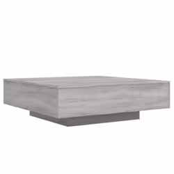 vidaXL Coffee Table Hallway Accent Side Table Sofa End Table Engineered Wood - grey sonoma, 100 x 100 x 31 cm - Additional view 6