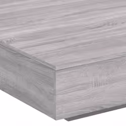 vidaXL Coffee Table Hallway Accent Side Table Sofa End Table Engineered Wood - grey sonoma, 100 x 100 x 31 cm - Additional view 7