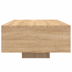 vidaXL Coffee Table with LED Lights Hallway Tea Side End Table Sofa Table - sonoma oak, 85 x 55 x 31 cm - Additional view 5