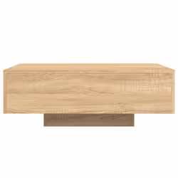 vidaXL Coffee Table with LED Lights Hallway Tea Side End Table Sofa Table - sonoma oak, 85 x 55 x 31 cm - Additional view 6
