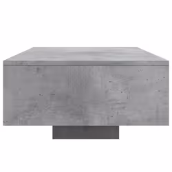 vidaXL Coffee Table with LED Lights Hallway Tea Side End Table Sofa Table - concrete grey, 85 x 55 x 31 cm - Additional view 5