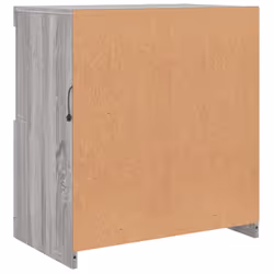 vidaXL Sideboard with LED Lights Cupboard Highboard Storage Buffet Cabinet - grey sonoma - Additional view 8