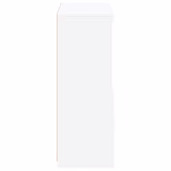 vidaXL Side Cabinet with LED Lights Storage Sideboard Cupboard Engineered Wood - white - Additional view 7