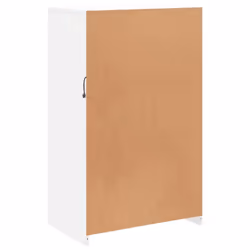 vidaXL Side Cabinet with LED Lights Storage Sideboard Cupboard Engineered Wood - white - Additional view 8