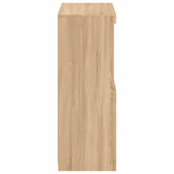 vidaXL Side Cabinet with LED Lights Storage Sideboard Cupboard Engineered Wood - sonoma oak - Additional view 7