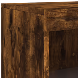 vidaXL Side Cabinet with LED Lights Storage Sideboard Cupboard Engineered Wood - smoked oak - Additional view 10