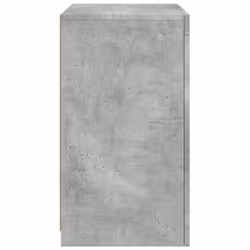 vidaXL Side Cabinet with LED Lights Storage Sideboard Cupboard Engineered Wood - concrete grey, 1 pcs - Additional view 7