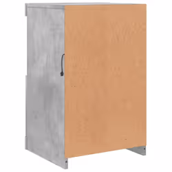 vidaXL Side Cabinet with LED Lights Storage Sideboard Cupboard Engineered Wood - concrete grey, 1 pcs - Additional view 8