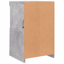 vidaXL Side Cabinet with LED Lights Storage Sideboard Cupboard Engineered Wood - concrete grey, 2 pcs - Additional view 9