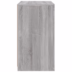 vidaXL Side Cabinet with LED Lights Storage Sideboard Cupboard Engineered Wood - grey sonoma, 1 pcs - Additional view 7