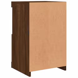 vidaXL Side Cabinet with LED Lights Storage Sideboard Cupboard Engineered Wood - brown oak, 1 pcs - Additional view 8