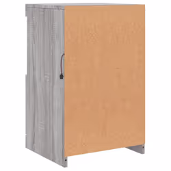 vidaXL Sideboard with LED Lights Cupboard Highboard Storage Buffet Cabinet - grey sonoma - Additional view 8