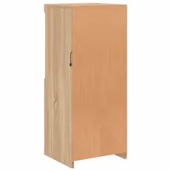 vidaXL Sideboard with LED Lights Cupboard Highboard Storage Cabinet Sonoma Oak - sonoma oak - Additional view 8