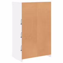 vidaXL Sideboard with LED Lights Cupboard Highboard Side Cabinet Concrete Grey - white - Additional view 7