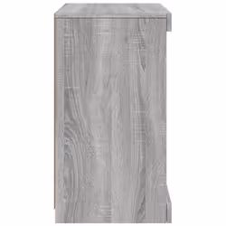 vidaXL Sideboard with LED Lights Cupboard Highboard Side Cabinet Grey Sonoma - Additional view 6