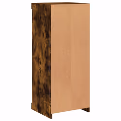 vidaXL Sideboard with LED Lights Cupboard Highboard Storage Cabinet Smoked Oak - Additional view 7
