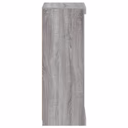 vidaXL Sideboard with LED Lights Cupboard Highboard Side Cabinet Grey Sonoma - Additional view 6