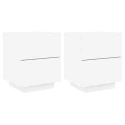 VidaXL 836736 nightstand/bedside table White