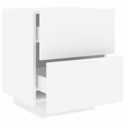VidaXL 836736 nightstand/bedside table White - Additional view 6