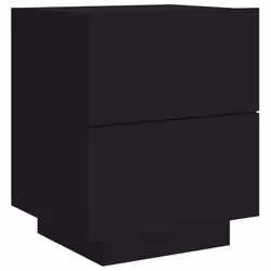 VidaXL 836737 nightstand/bedside table Black