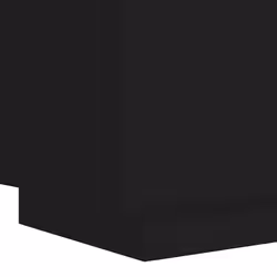 VidaXL 836738 nightstand/bedside table Black - Additional view 10