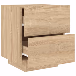 VidaXL 836739 nightstand/bedside table Oak - Additional view 5