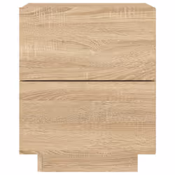 VidaXL 836740 nightstand/bedside table Oak - Additional view 7