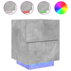 VidaXL 836741 nightstand/bedside table Concrete colour