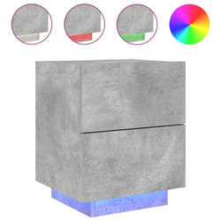 VidaXL 836742 nightstand/bedside table Concrete colour