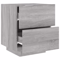 VidaXL 836745 nightstand/bedside table Oak - Additional view 6