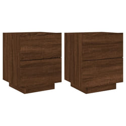 VidaXL 836748 nightstand/bedside table Oak