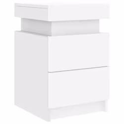 VidaXL 836749 nightstand/bedside table White - Additional view 6