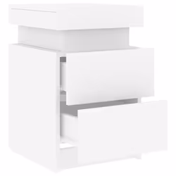 VidaXL 836750 nightstand/bedside table White - Additional view 8