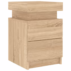 VidaXL 836754 nightstand/bedside table Oak - Additional view 6