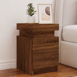 VidaXL 836761 nightstand/bedside table Oak