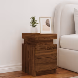 VidaXL 836761 nightstand/bedside table Oak