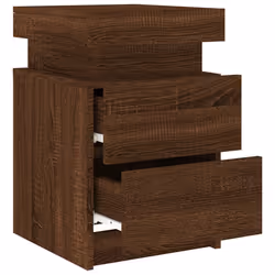 VidaXL 836761 nightstand/bedside table Oak - Additional view 7