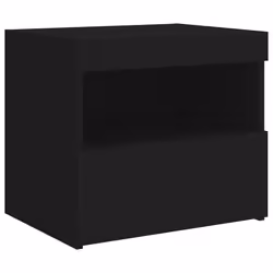 VidaXL 836766 nightstand/bedside table Black - Additional view 7