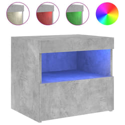 VidaXL 836769 nightstand/bedside table Concrete colour