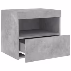 VidaXL 836769 nightstand/bedside table Concrete colour - Additional view 7