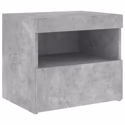 VidaXL 836770 nightstand/bedside table Concrete colour - Additional view 7