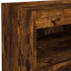 vidaXL Bedside Cabinet with LED Lights Nightstand Bed Side Table Sonoma Oak - smoked oak, 1 pcs - Additional view 10
