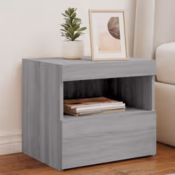 VidaXL 836774 nightstand/bedside table Oak