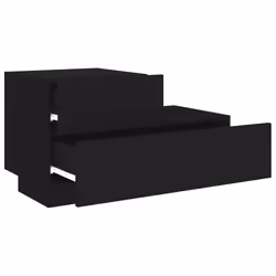 VidaXL 836778 nightstand/bedside table Black - Additional view 6